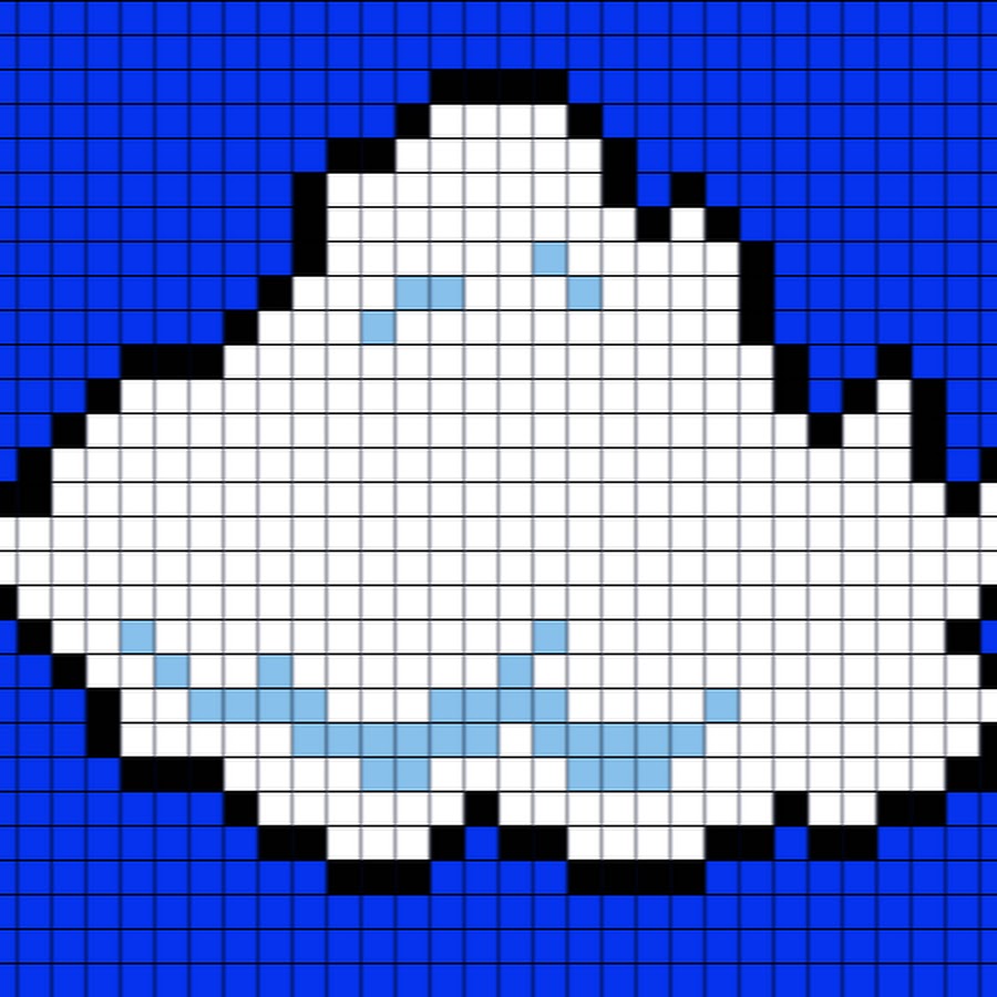 Пиксельное облачко
