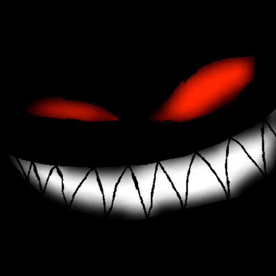 Зловещая улыбка рисунок