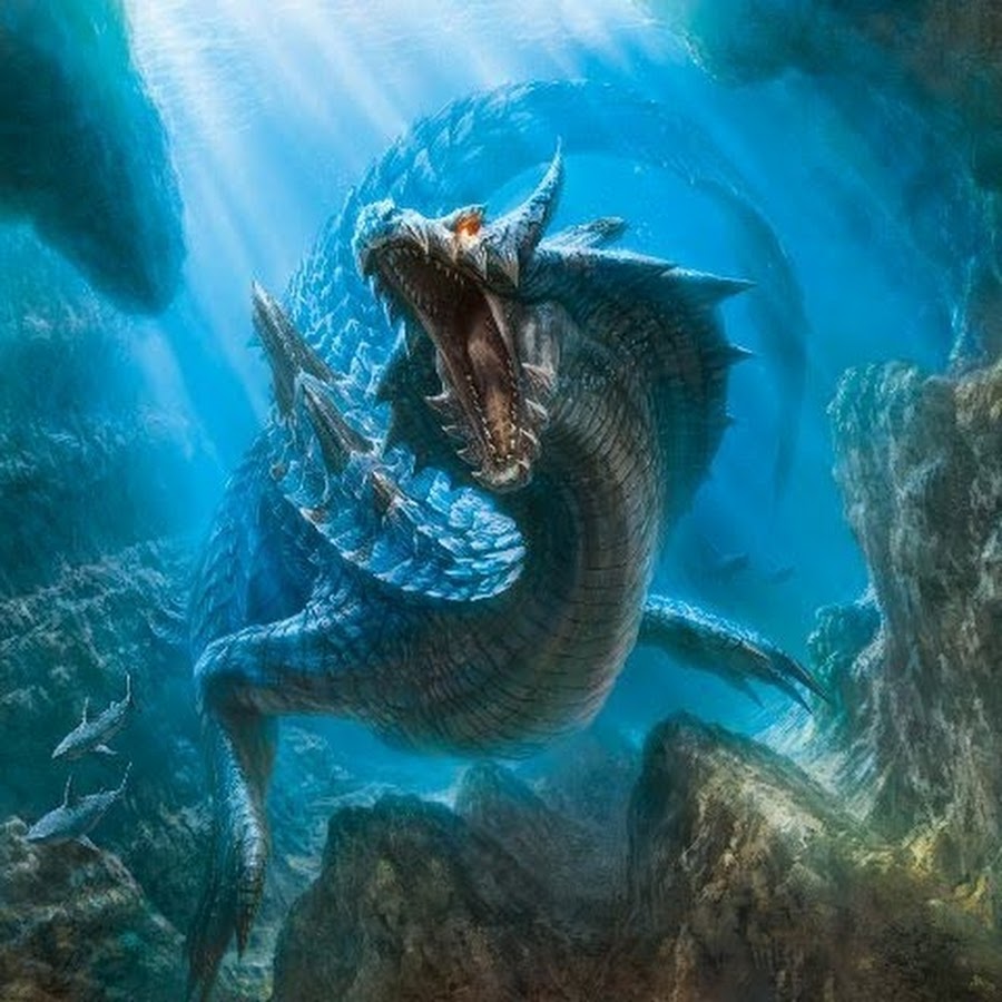 Морской змей фэнтези