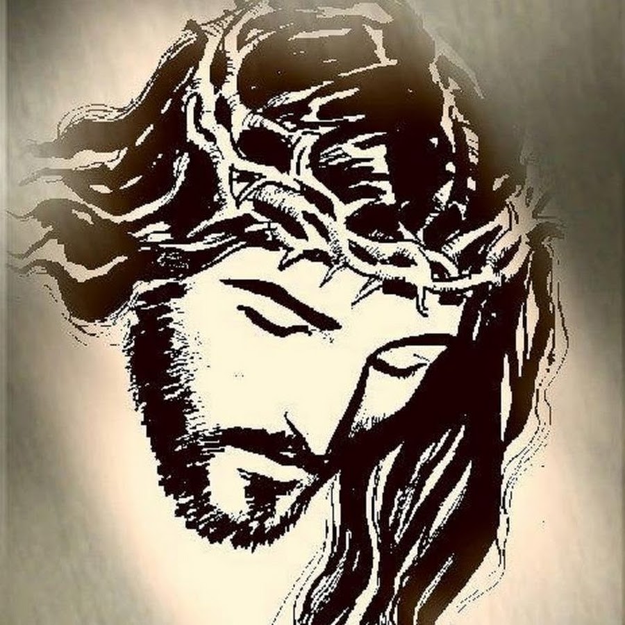 Иисус христос арт рисунок