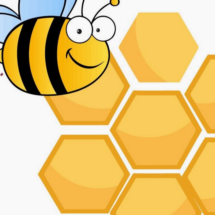 Картинка соты для детей на прозрачном фоне