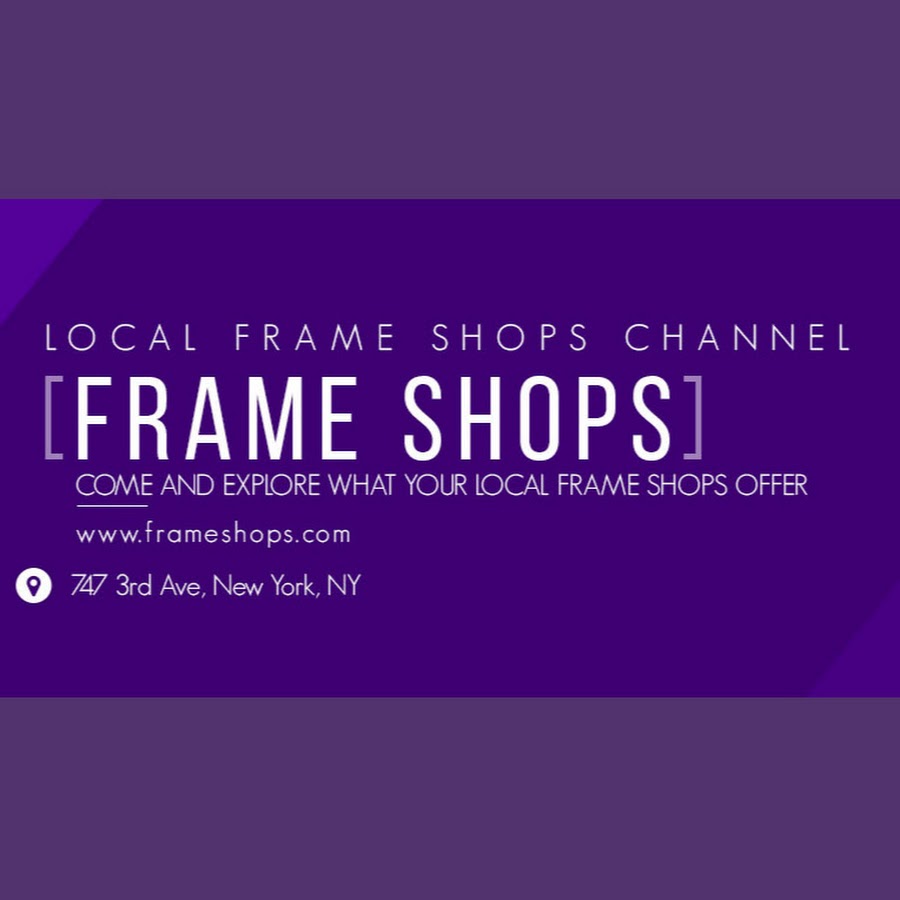 Frame Shops YouTube