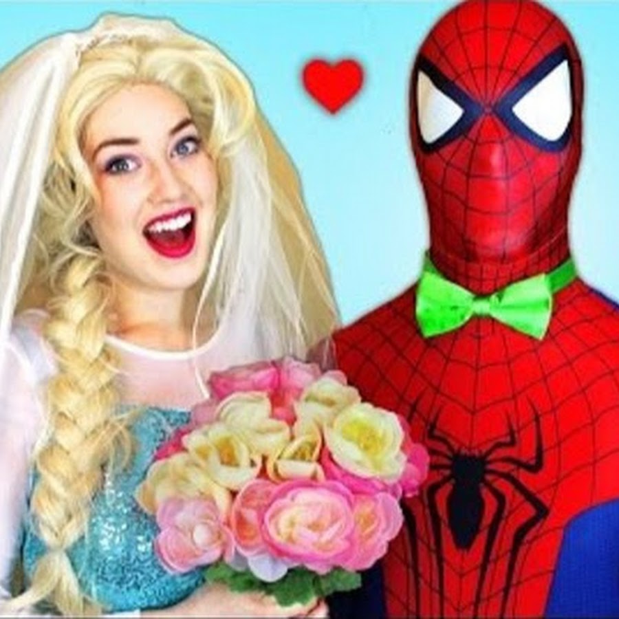 Канал для детей l Человек паук и Эльза YouTube