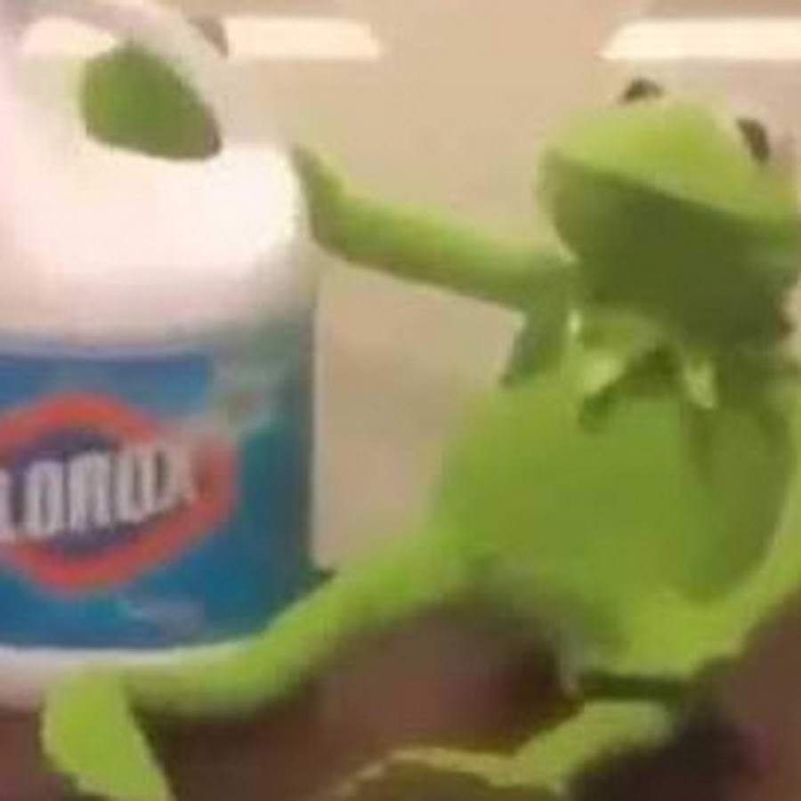 Kermit likes bleach YouTube