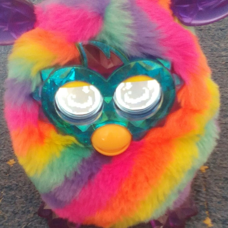 Rainbow Crystal Furby Boom Youtube