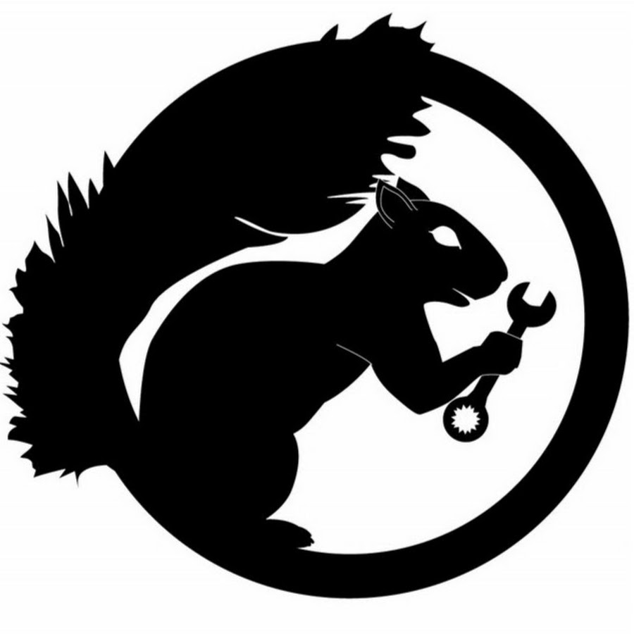 Злая белка рисунок