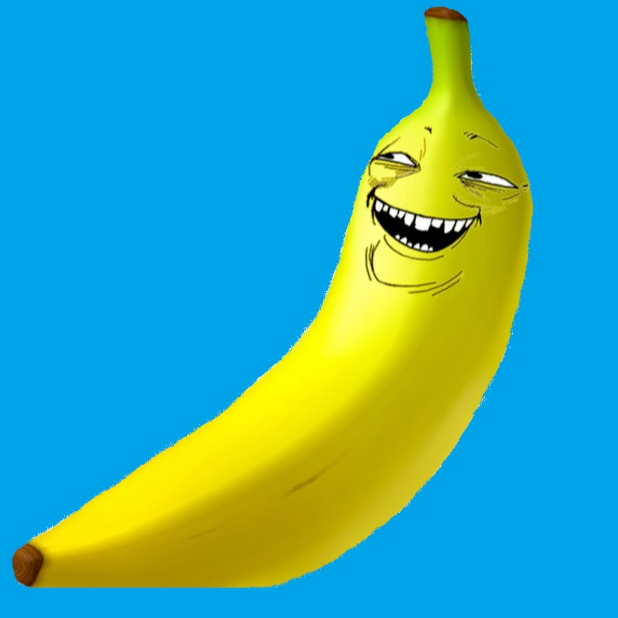 Банан в руке рисунок