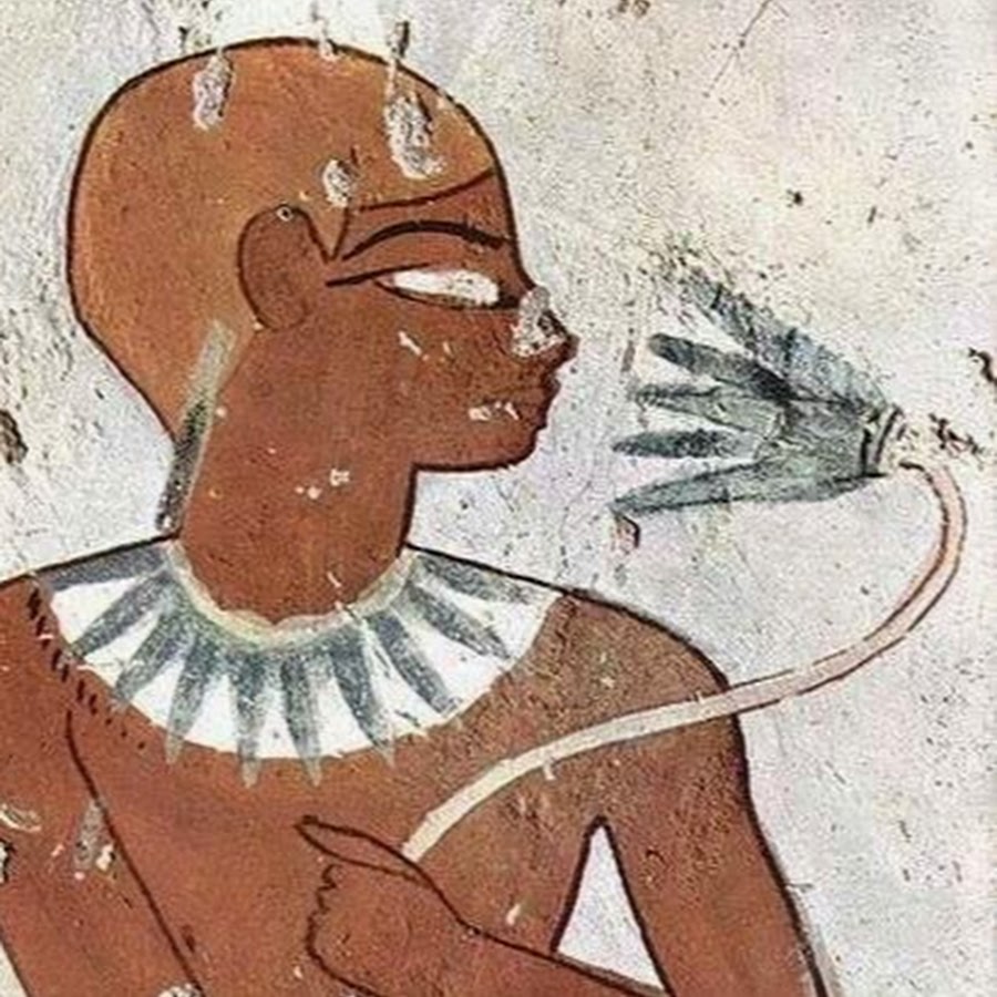 Лотос Египетская фреска