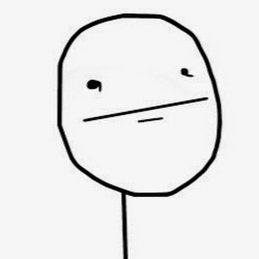 Покер фейс рисунок