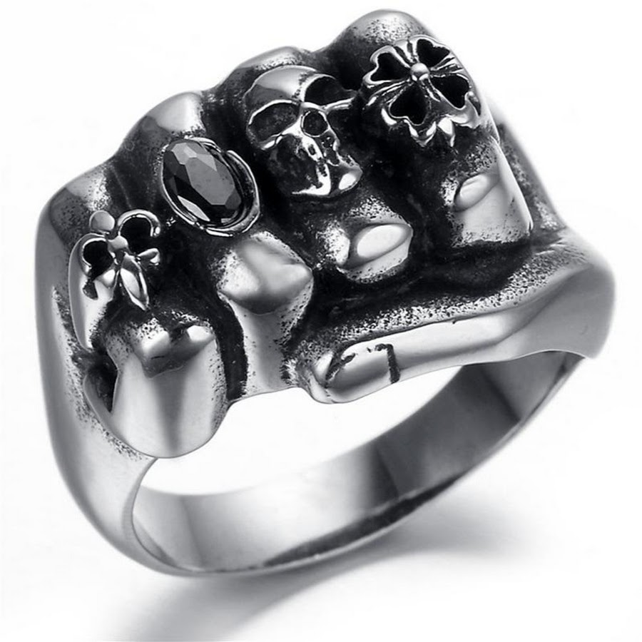 Ring Skull Stainless Steel