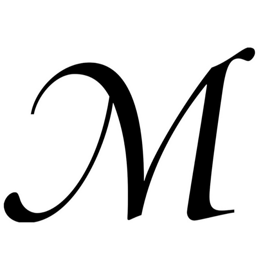 Буква м тату эскиз