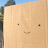 John the cardboard smiley face