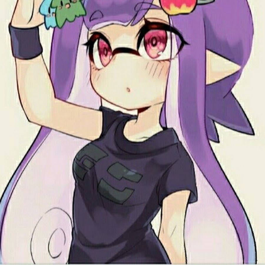 Melody the purple inkling.