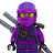 rachel purple ninja