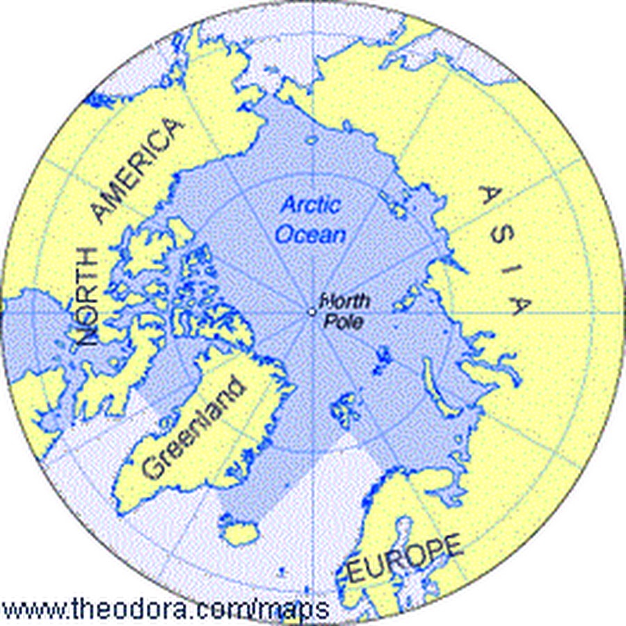 Границы северного ледовитого океана. На каком полушарии северный ледовитый океан. На каком полушарии северный ледовитый океан. На каком полушарии северный ледовитый океан. Северный ледовитый океан на карте.