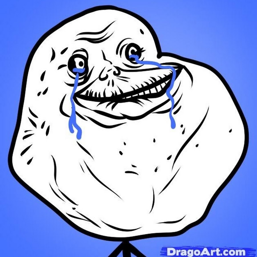 форевер алоне мем.