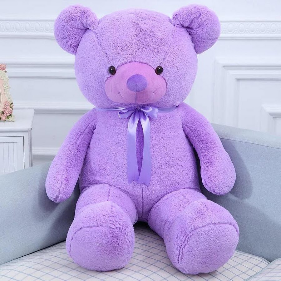 включи фиолетовый мишек. сиреневый плюшевый мишка. мягкие игрушки. игрушки мягкие плюшевые. фиолетовая мягкая игрушка.