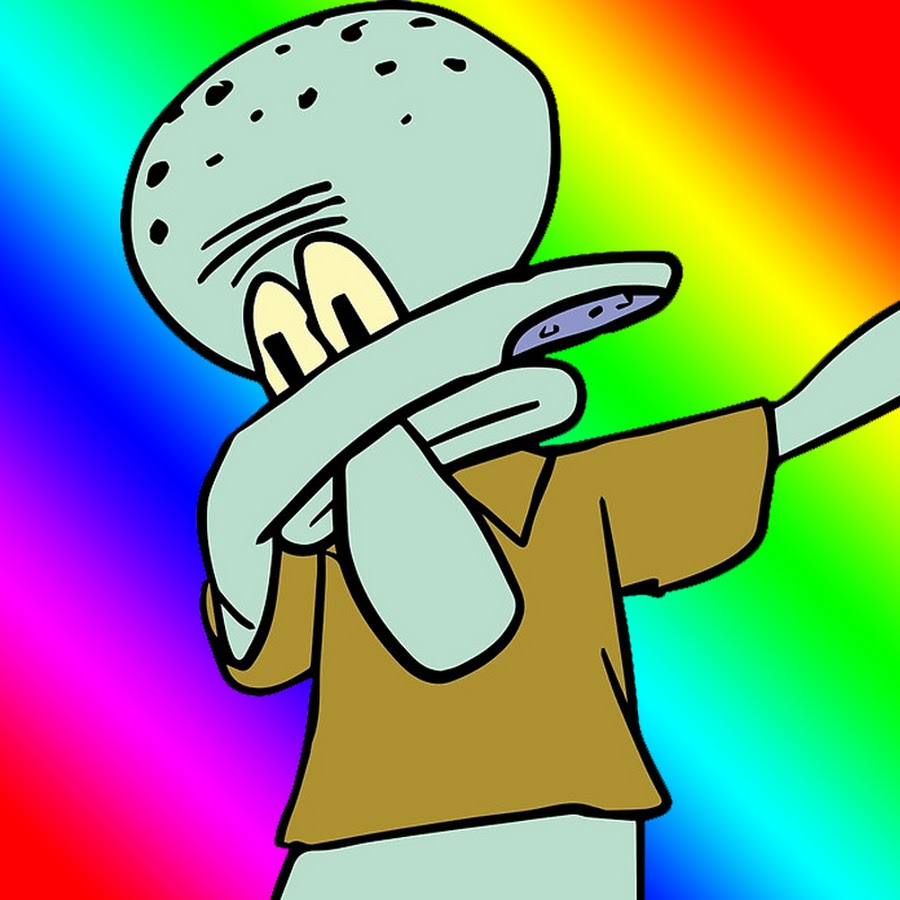 Dabbing Squidward - YouTube