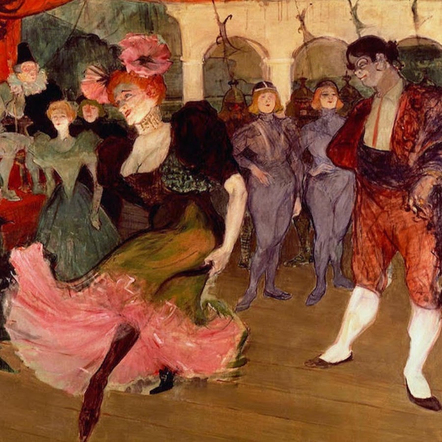 Ла гулю тулуз лотрек картина