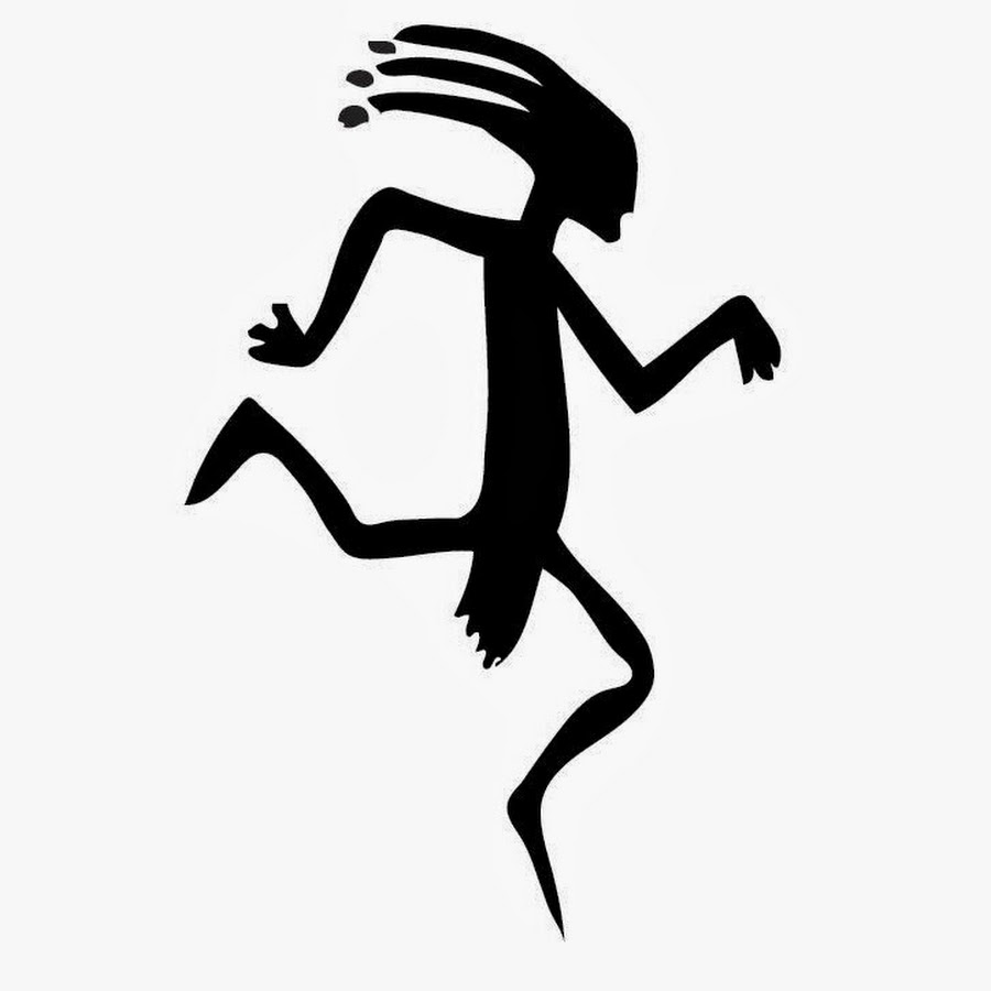 Эскиз тату кокопелли