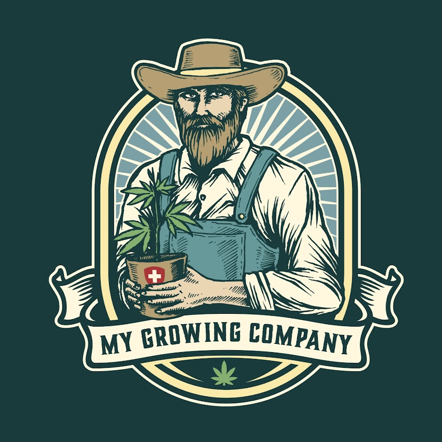 Grew company. Ванильная плантация - логотип. MYGROW.