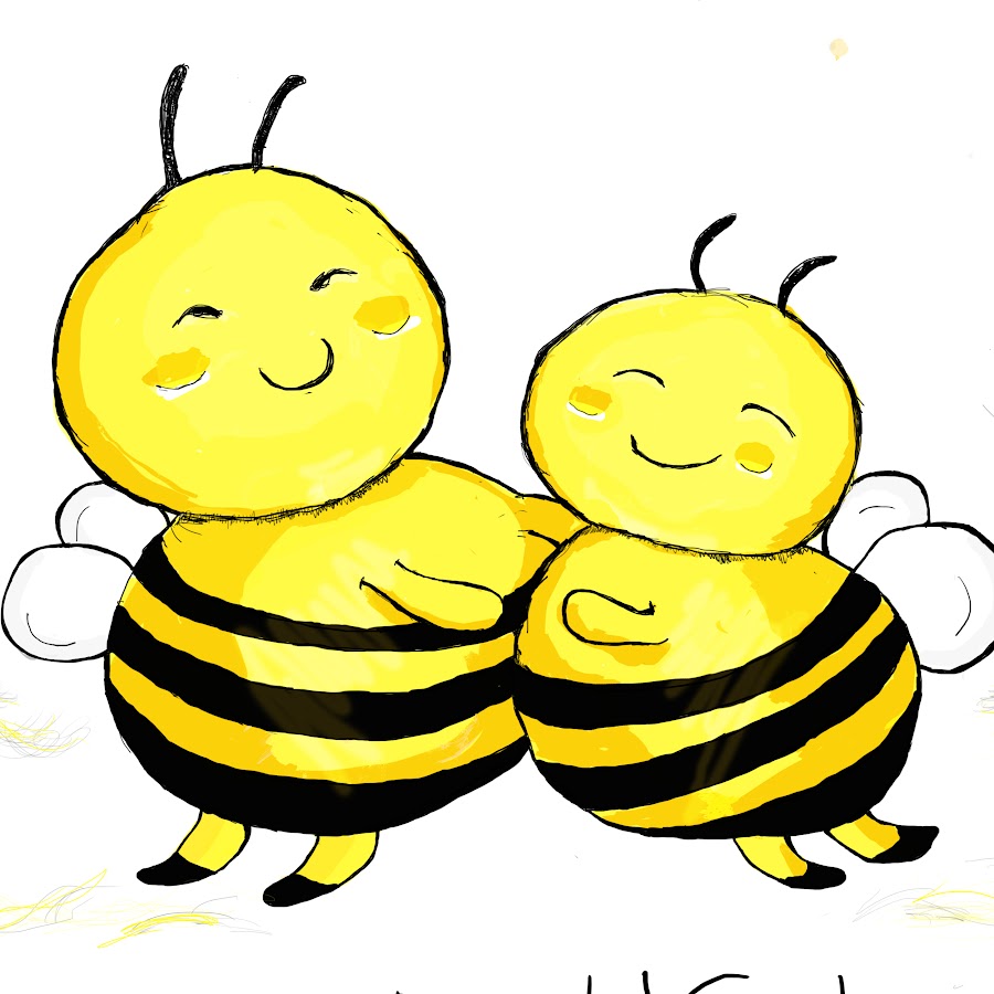 Две пчелки. Красивая пчелка. Две пчелки. Пчелки друзья. Влюбленная пчелка.