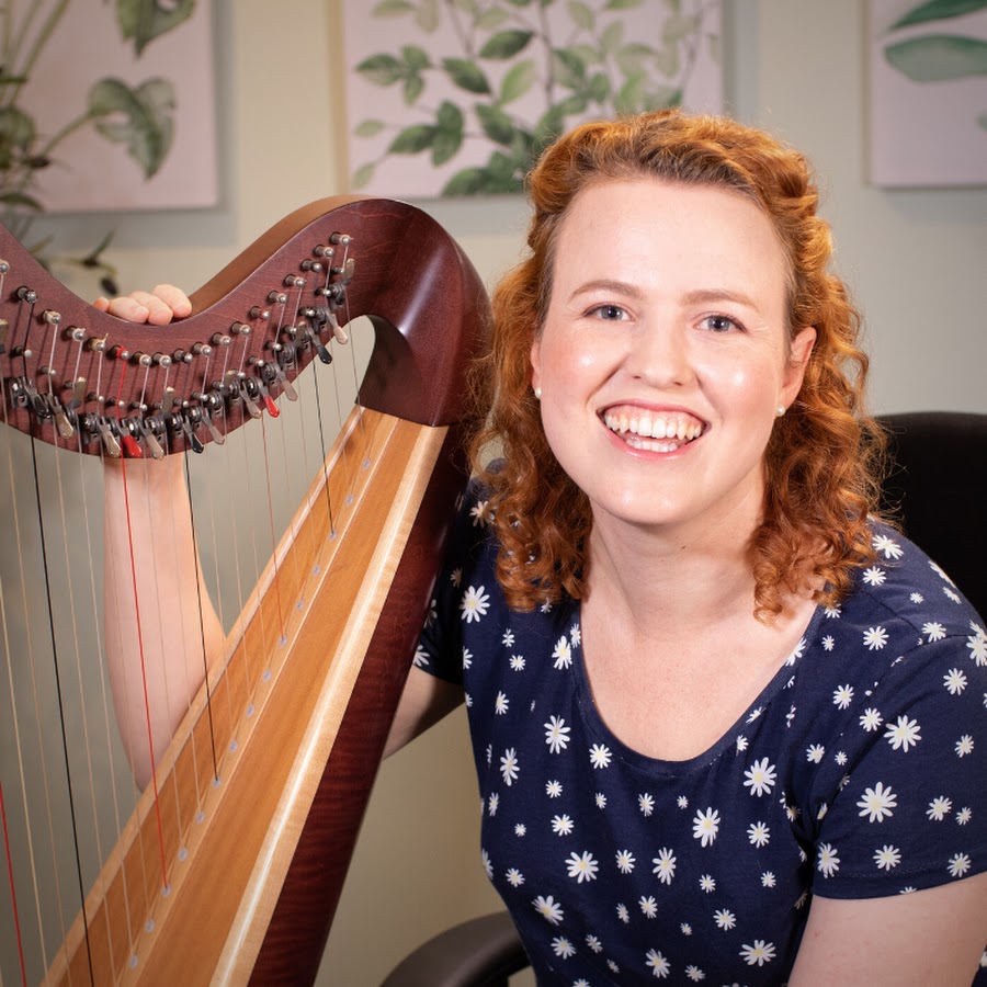 Learning the harp with christy lyn youtube