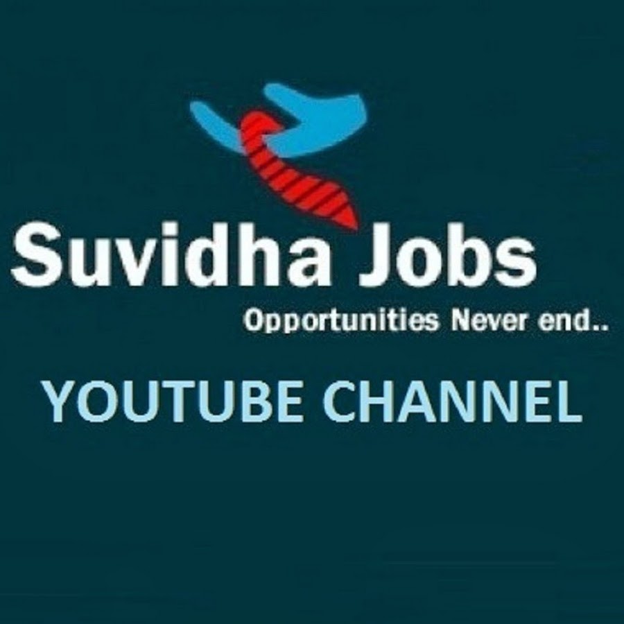 SUVIDHAJOBS EMPLOYMENT CHANNEL YouTube SUVIDHAJOBS EMPLOYMENT CHANNEL YouTube