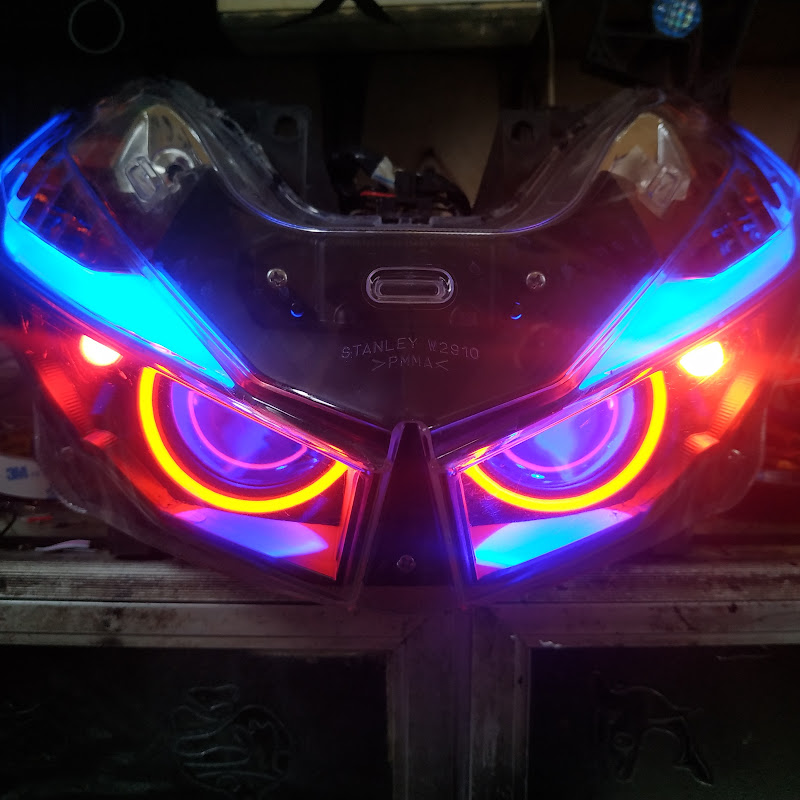 80 Gambar cara modifikasi lampu motor mio Terpopuler