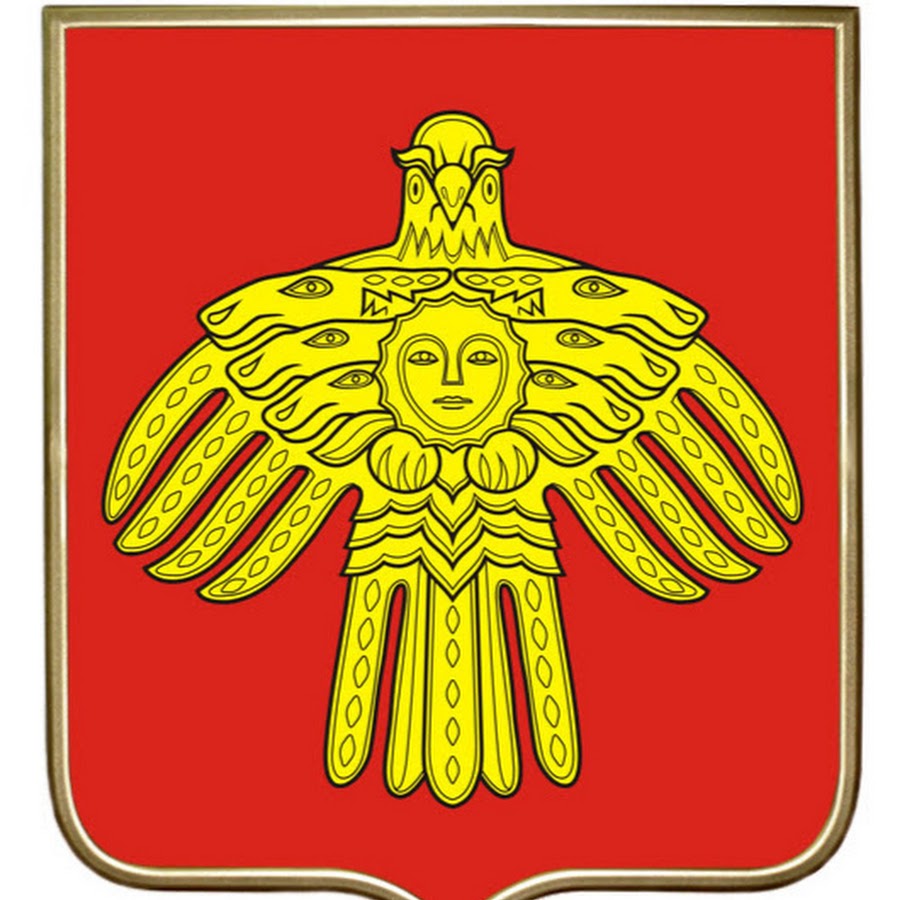 Коми флаг и герб