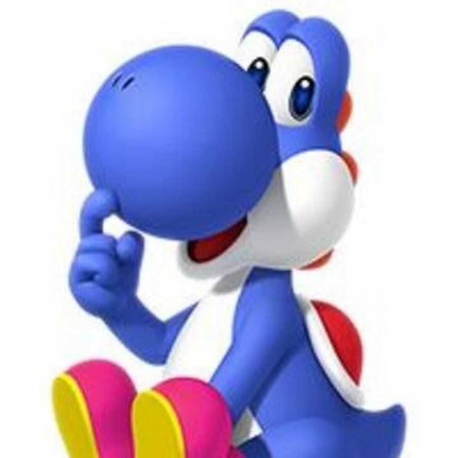 blue yoshi figure