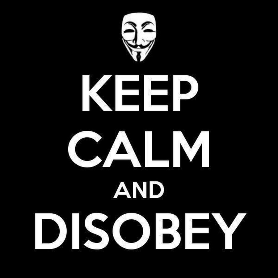 Dont back. Disobey. Disobey перевод.