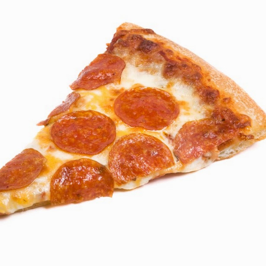 Кусок пиццы пепперони