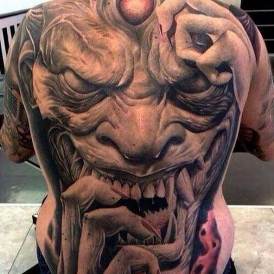 ханмы юдзиро. тату демон. кай грин мышцы спины. тату демон на спине. юдзиро демон.