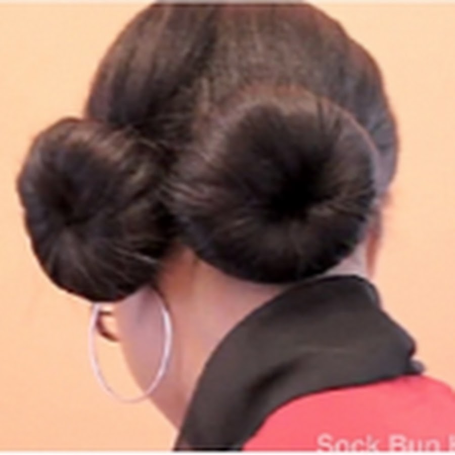 Sock Bun Hairstyles Youtube
