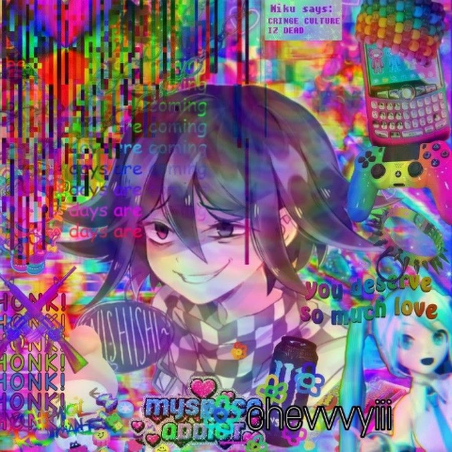 Данганронпа glitchcore