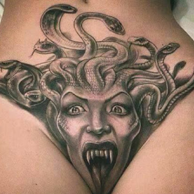 Tattoo woman intim Category:Nude women