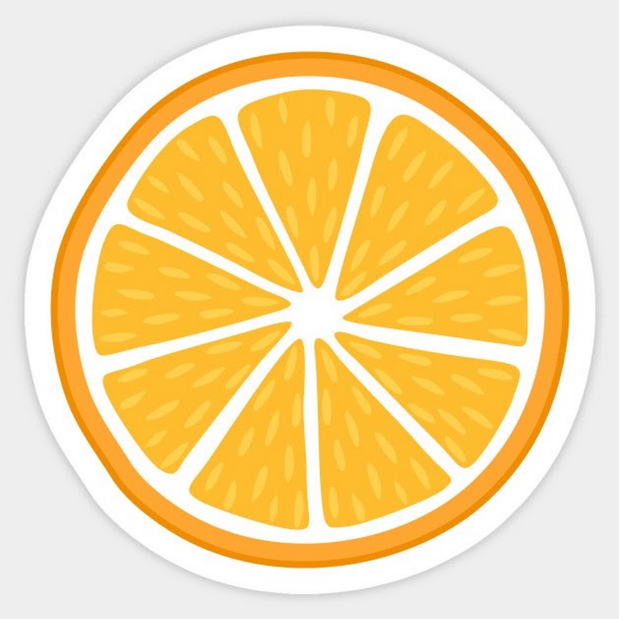 Апельсин для вырезания