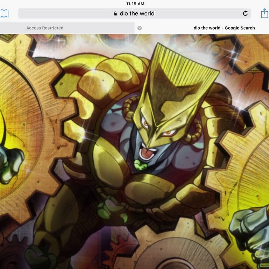 DIO ZA WARUDO - YouTube