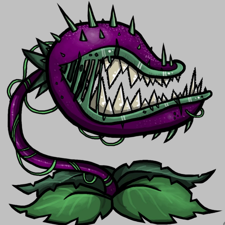 Мухоловка против. ЧОМПЕР растения против зомби. Венерина мухоловка растения против зомби. Chomper PVZ. Зубастик PVZ 2