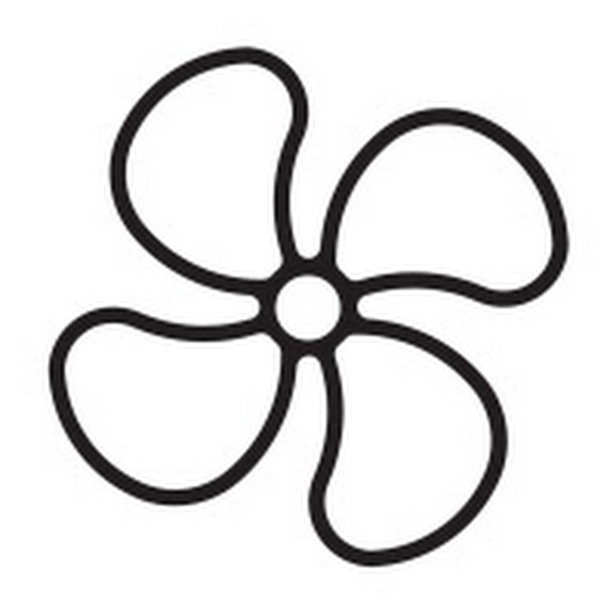 Вентилятор трафарет
