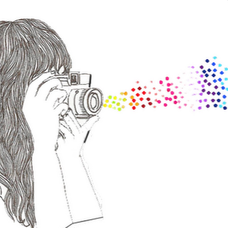 Профессия фотограф рисунок карандашом