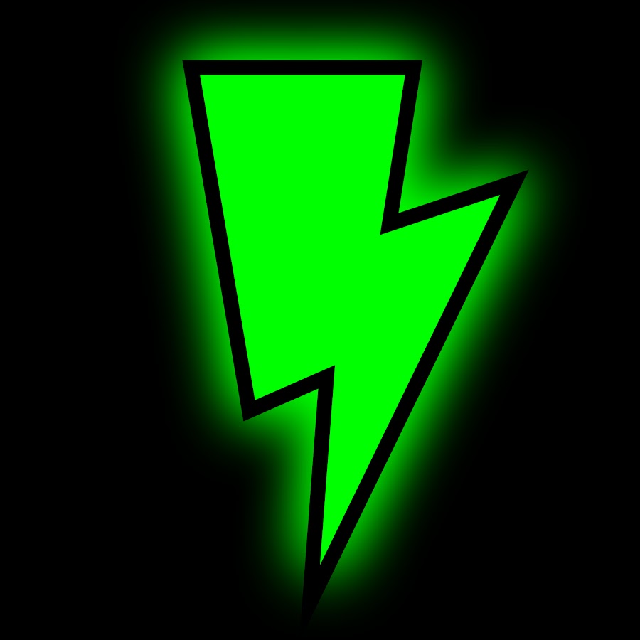 green lightning pants