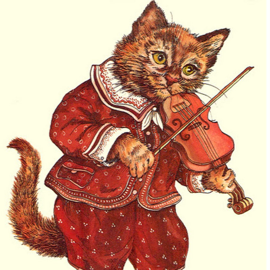 Кот и скрипка