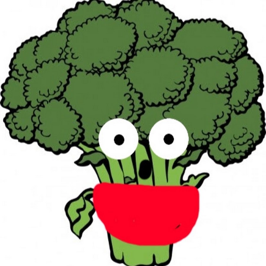 Как нарисовать брокколи карандашом поэтапно для детей