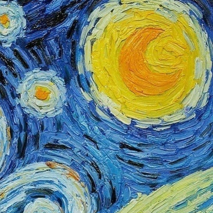 Сине желтая картина