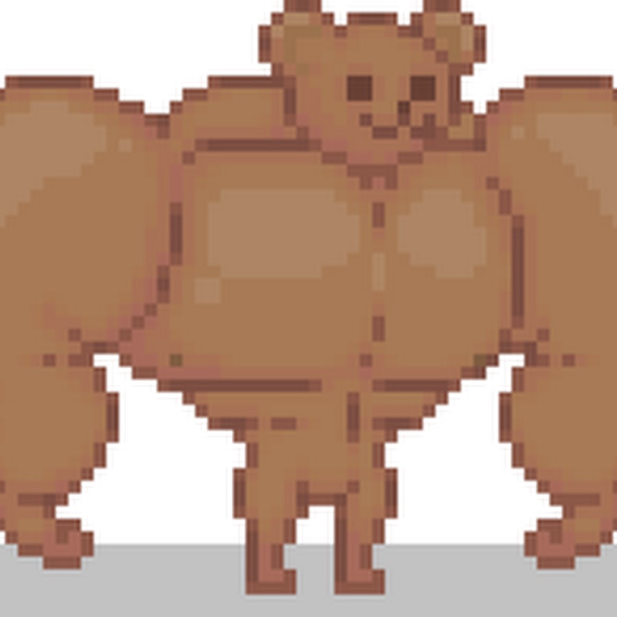 Рисунок капибары по клеточкам