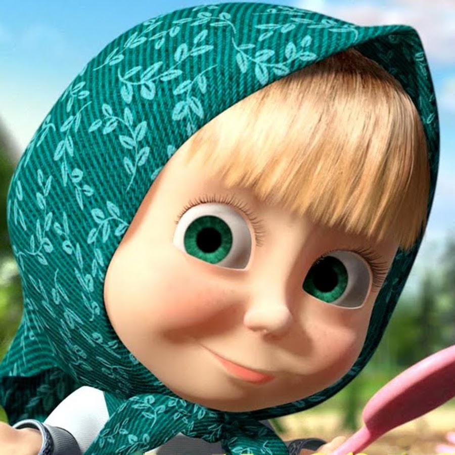 كرتون ماشا والدب مضحك للاطفال YouTube