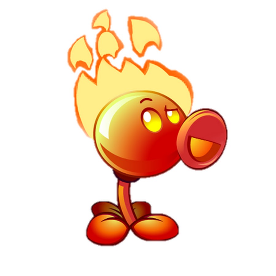 El lanzaguisantes de fuego - YouTube
