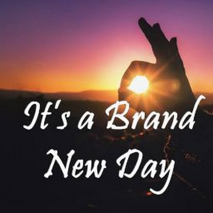 It is new day new life. Every day is a new beginning. It is new day new life. It is new day new life. Надпись new day.